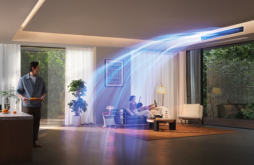 小米米家中央空调双风轮5匹一拖四上架 定价21499元,高效节能更智能